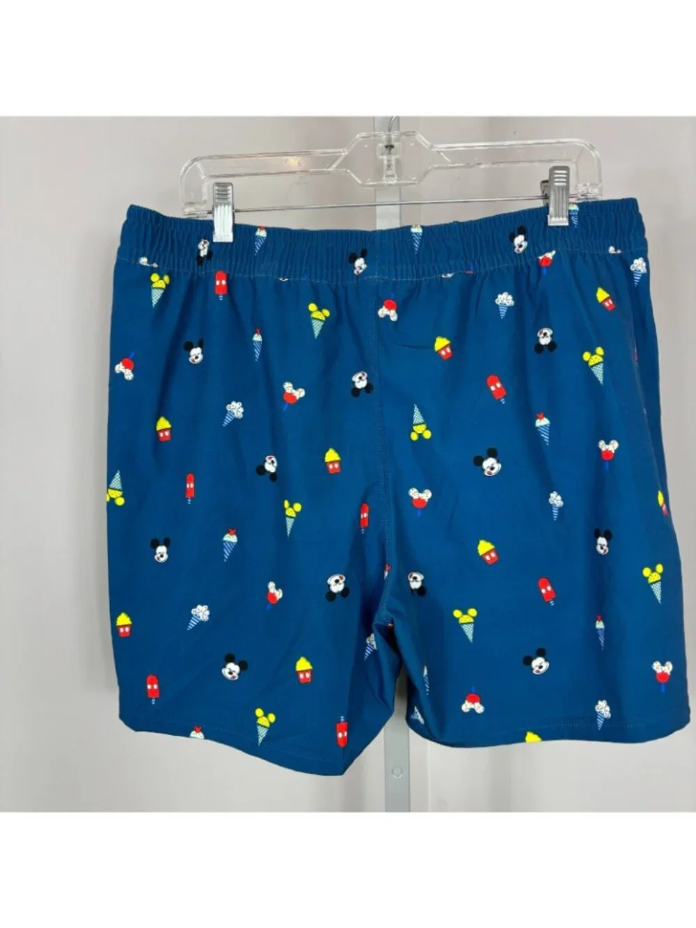 DISNEY Swim Trunks Mickey Mouse Ice Cream Mesh Liner